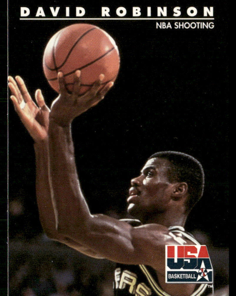 David Robinson 1992 SkyBox USA #80 USA