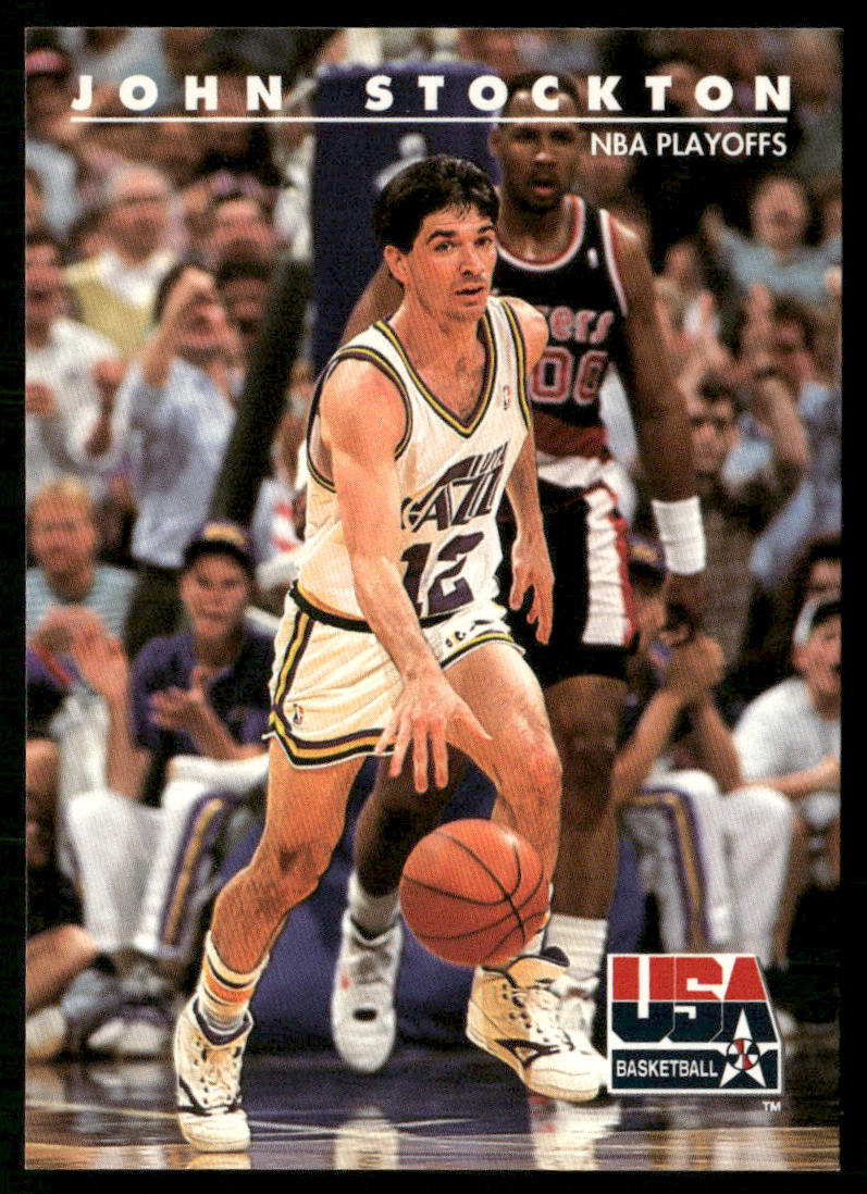 John Stockton 1992 SkyBox USA #87 USA