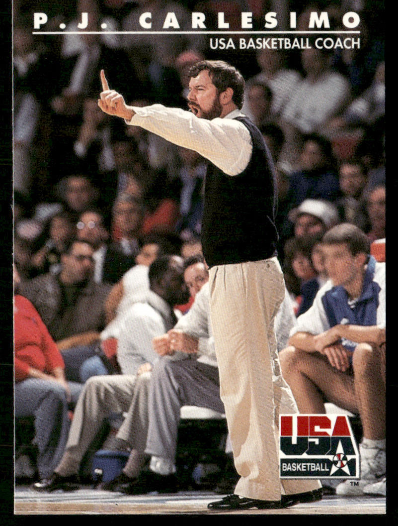 P.J. Carlesimo 1992 SkyBox USA #91 USA