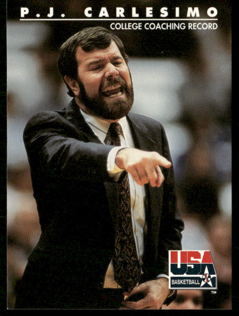 P.J. Carlesimo 1992 SkyBox USA #92 USA