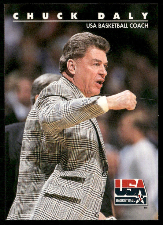 Chuck Daly 1992 SkyBox USA #93 USA