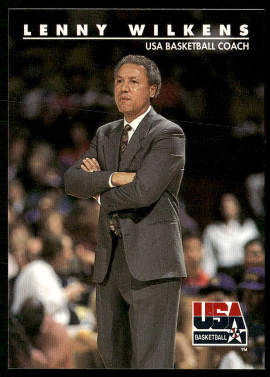 Lenny Wilkens 1992 SkyBox USA #97 USA