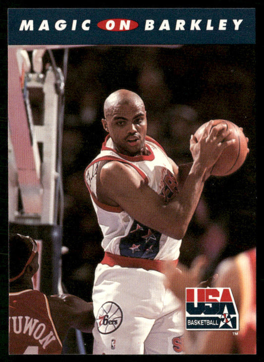 Magic on Barkley 1992 SkyBox USA #101 USA
