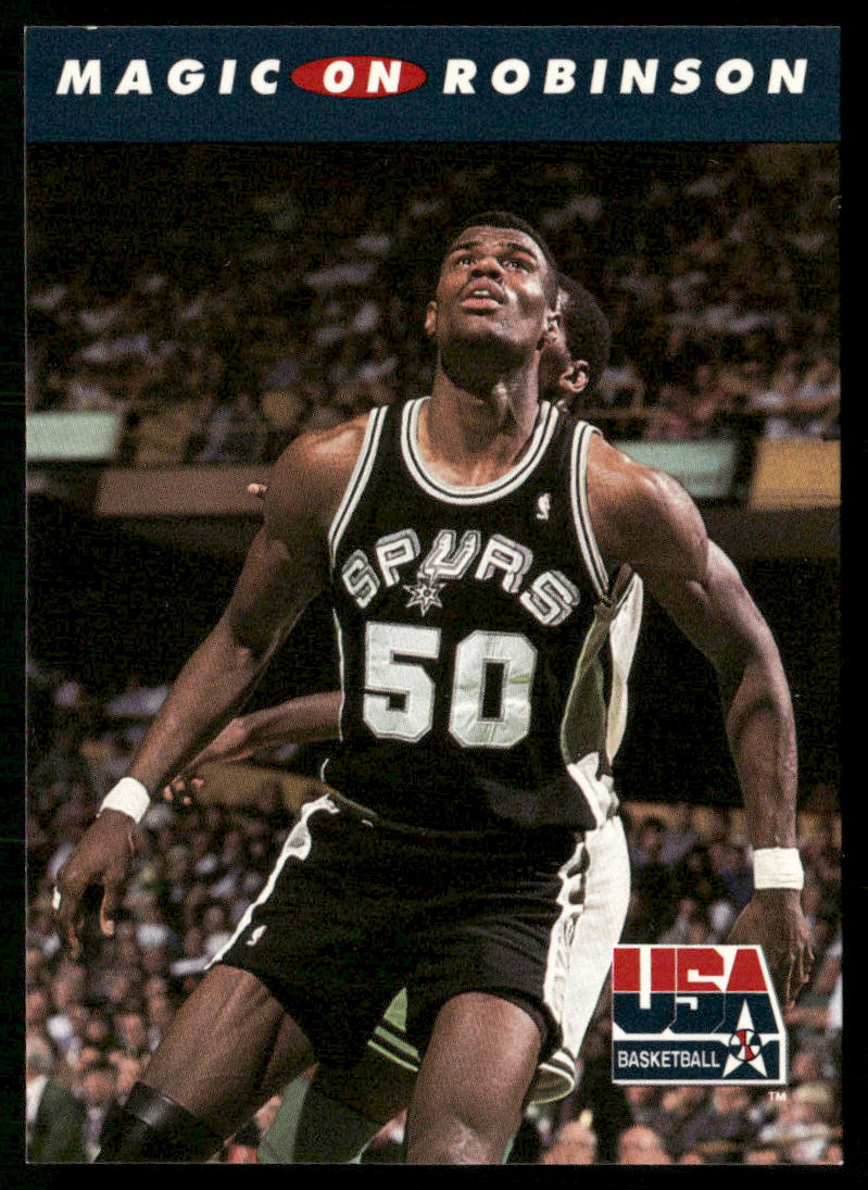 Magic on Robinson 1992 SkyBox USA #109 USA