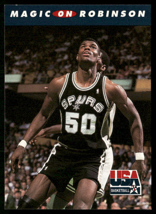 Magic on Robinson 1992 SkyBox USA #109 USA