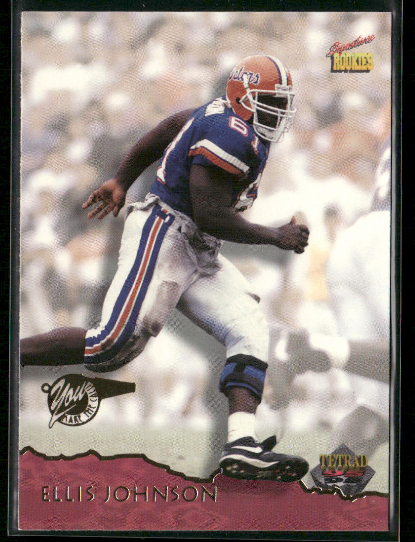 Ellis Johnson 1995 Signature Rookies Tetrad #7 Indianapolis Colts