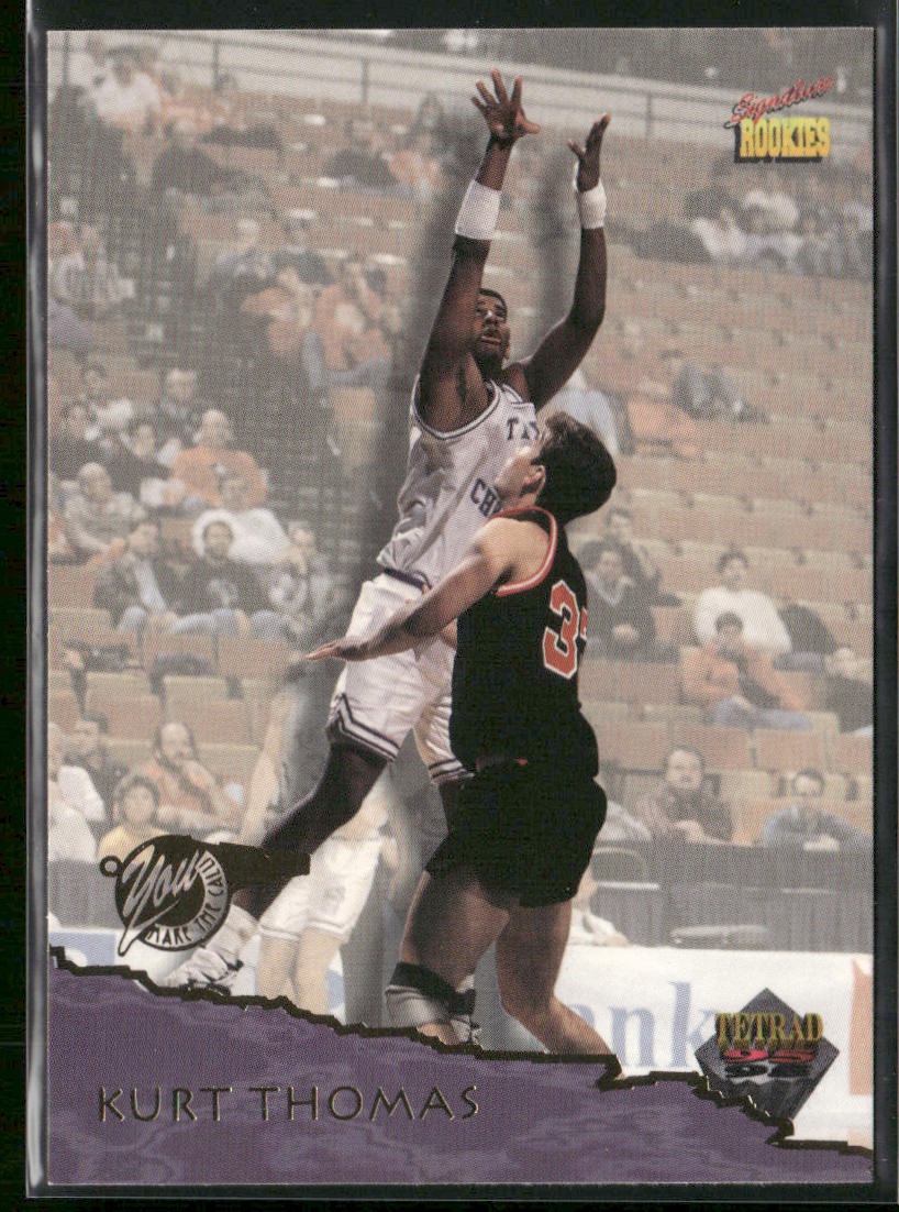 Kurt Thomas 1995 Signature Rookies Tetrad #18 Miami Heat