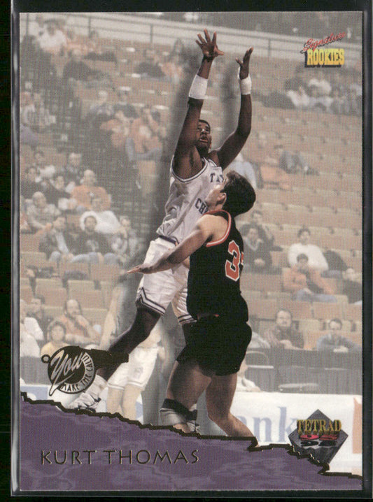 Kurt Thomas 1995 Signature Rookies Tetrad #18 Miami Heat