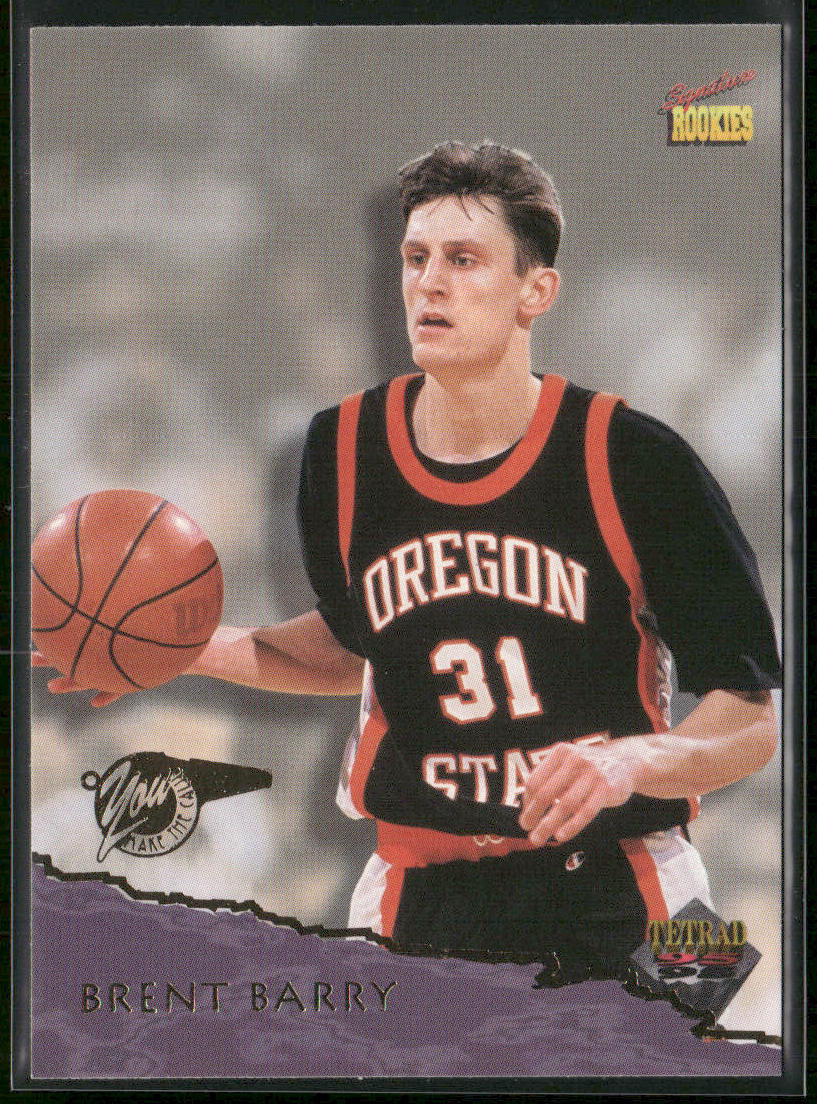 Brent Barry 1995 Signature Rookies Tetrad #21 Denver Nuggets