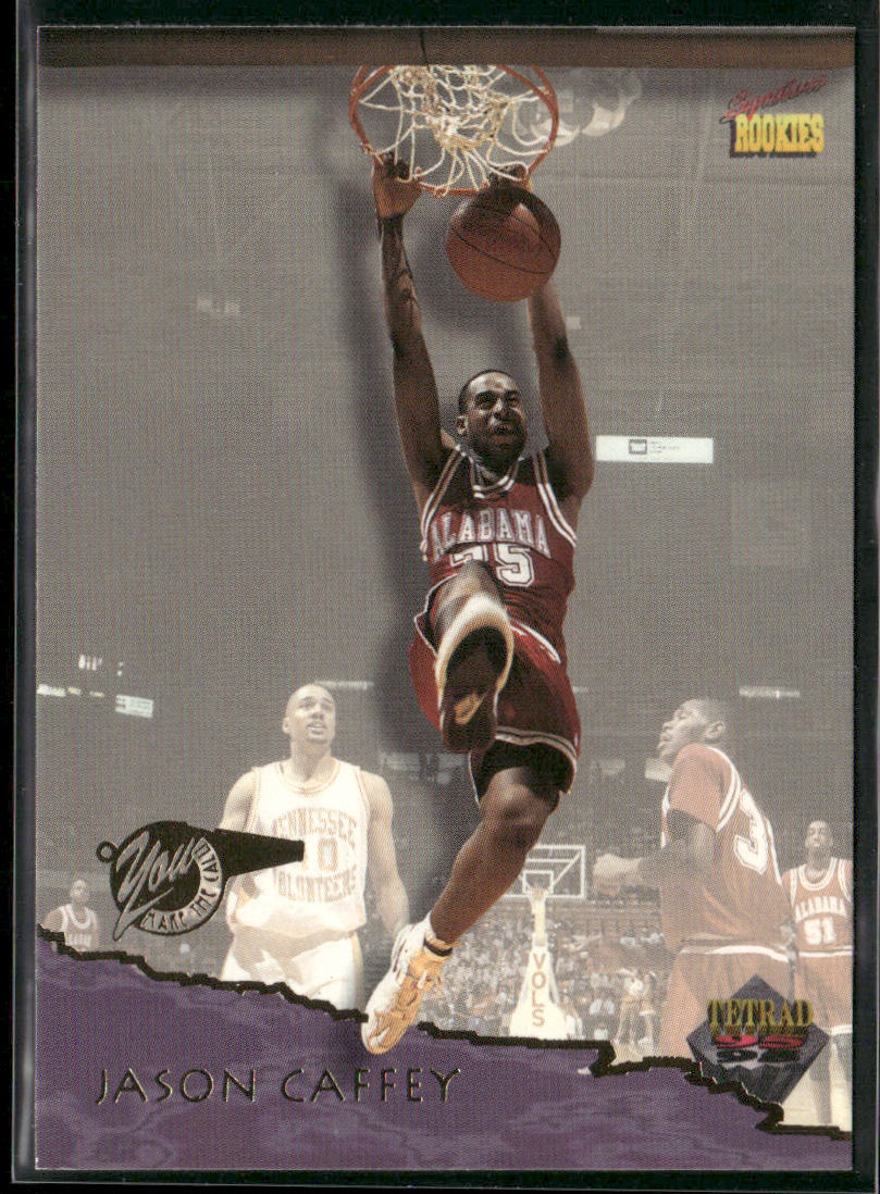 Jason Caffey 1995 Signature Rookies Tetrad #29 Chicago Bulls