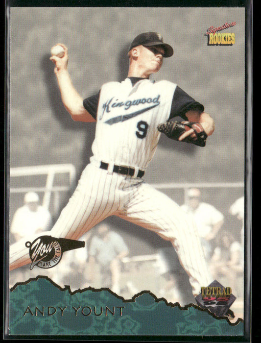Andy Yount 1995 Signature Rookies Tetrad #31 Boston Red Sox