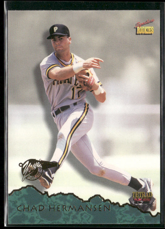 Chad Hermansen 1995 Signature Rookies Tetrad #33 Pittsburgh Pirates