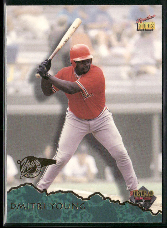 Dmitri Young 1995 Signature Rookies Tetrad #35 St. Louis Cardinals