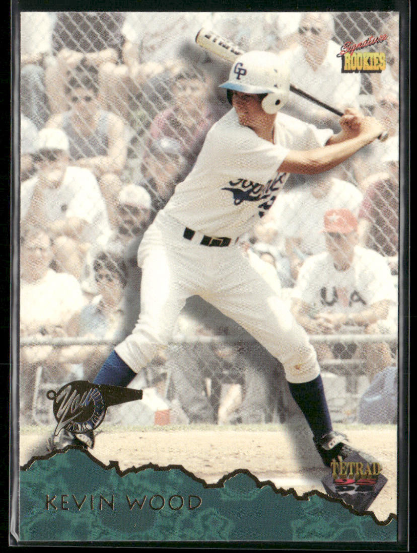 Kerry Wood 1995 Signature Rookies Tetrad #36a ERR Chicago Cubs