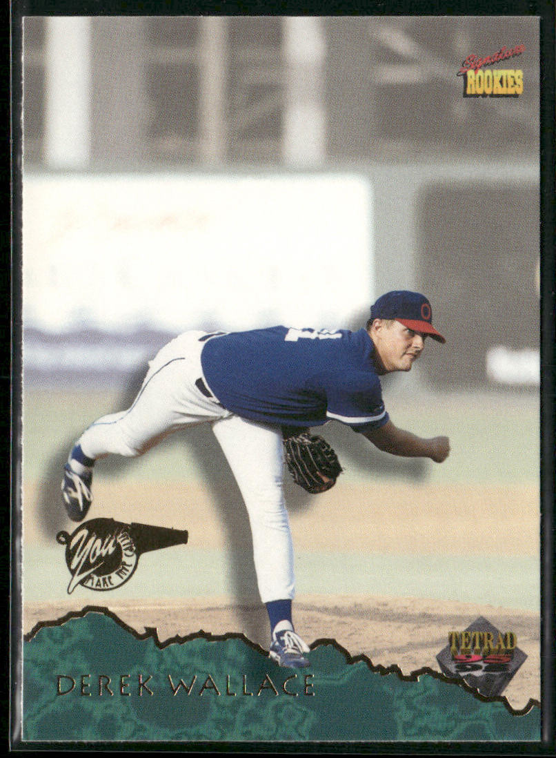 Derek Wallace 1995 Signature Rookies Tetrad #42 New York Mets