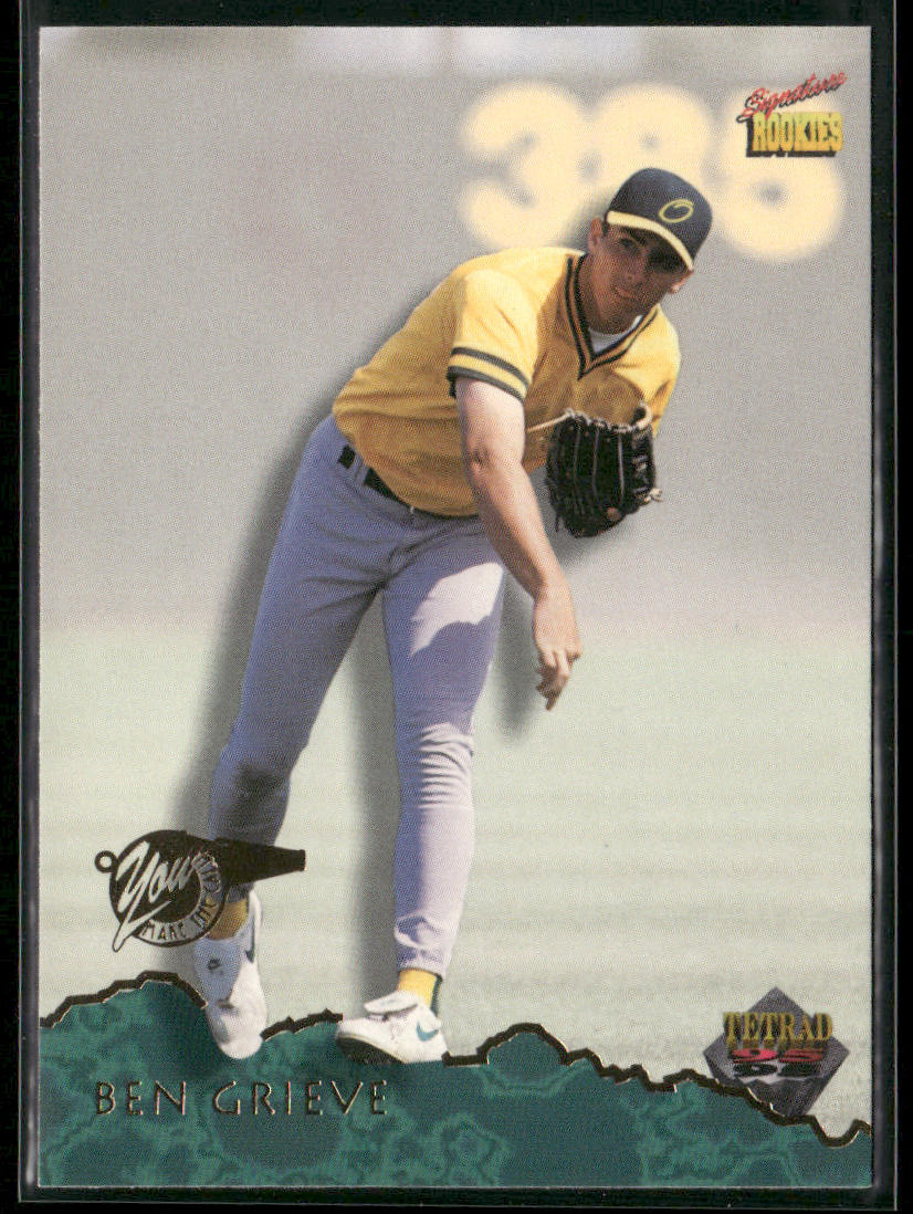 Ben Grieve 1995 Signature Rookies Tetrad #43 Oakland Athletics