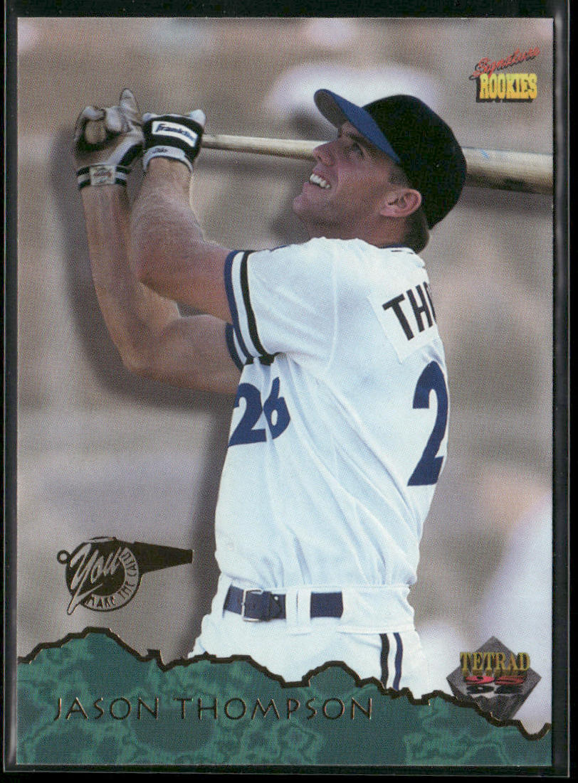 Jason Thompson 1995 Signature Rookies Tetrad #46 San Diego Padres