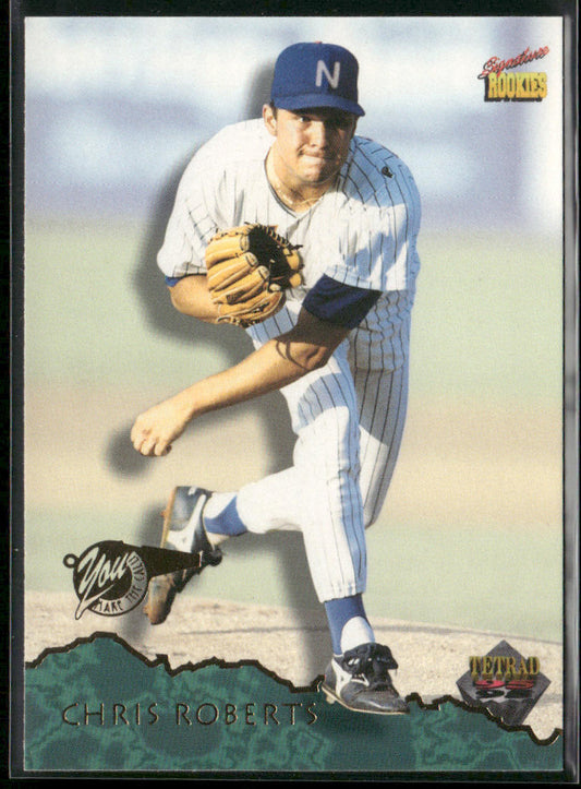 Chris Roberts 1995 Signature Rookies Tetrad #48 New York Mets
