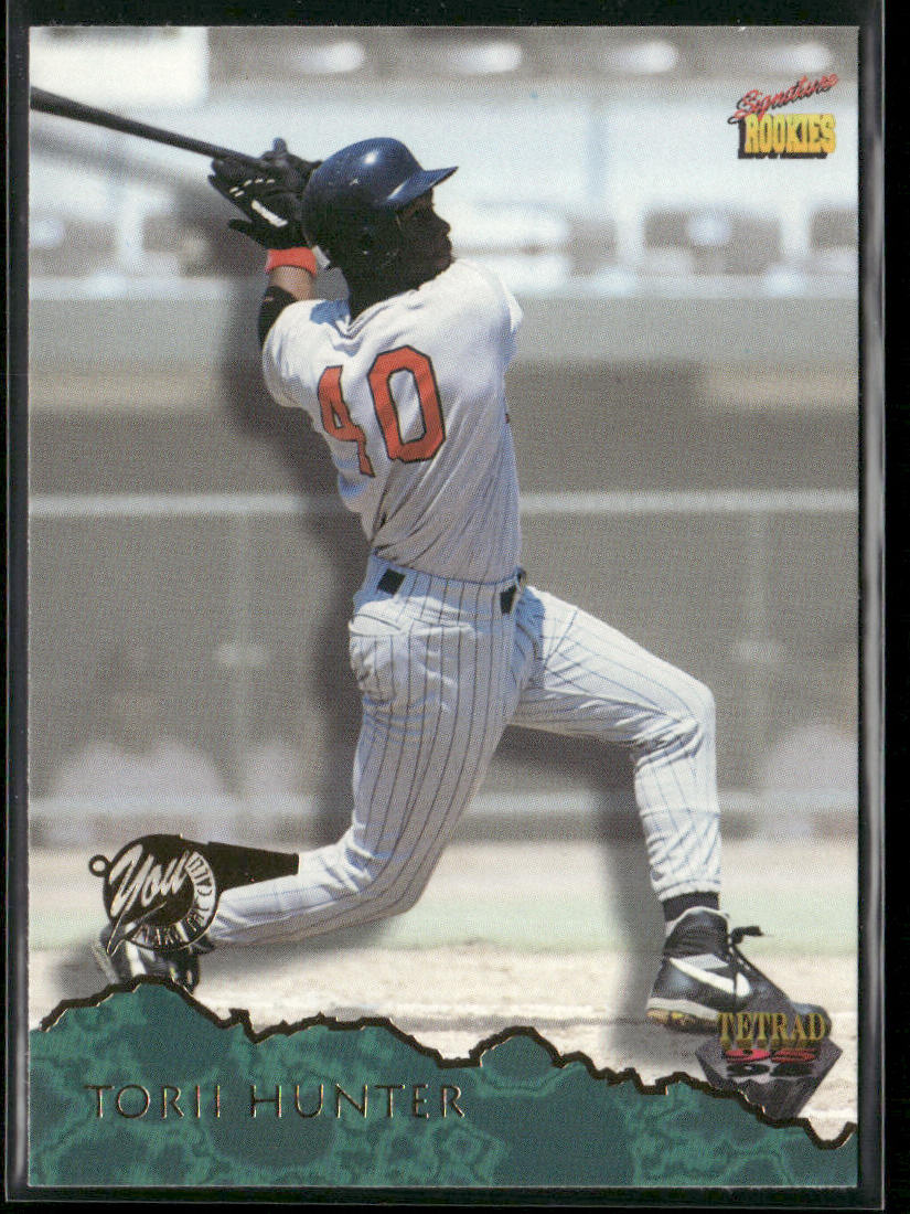 Torii Hunter 1995 Signature Rookies Tetrad #50 Minnesota Twins
