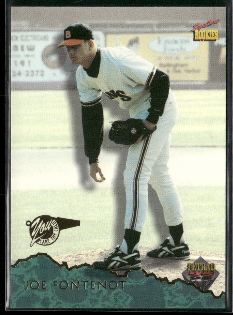 Joe Fontenot 1995 Signature Rookies Tetrad #59 San Francisco Giants