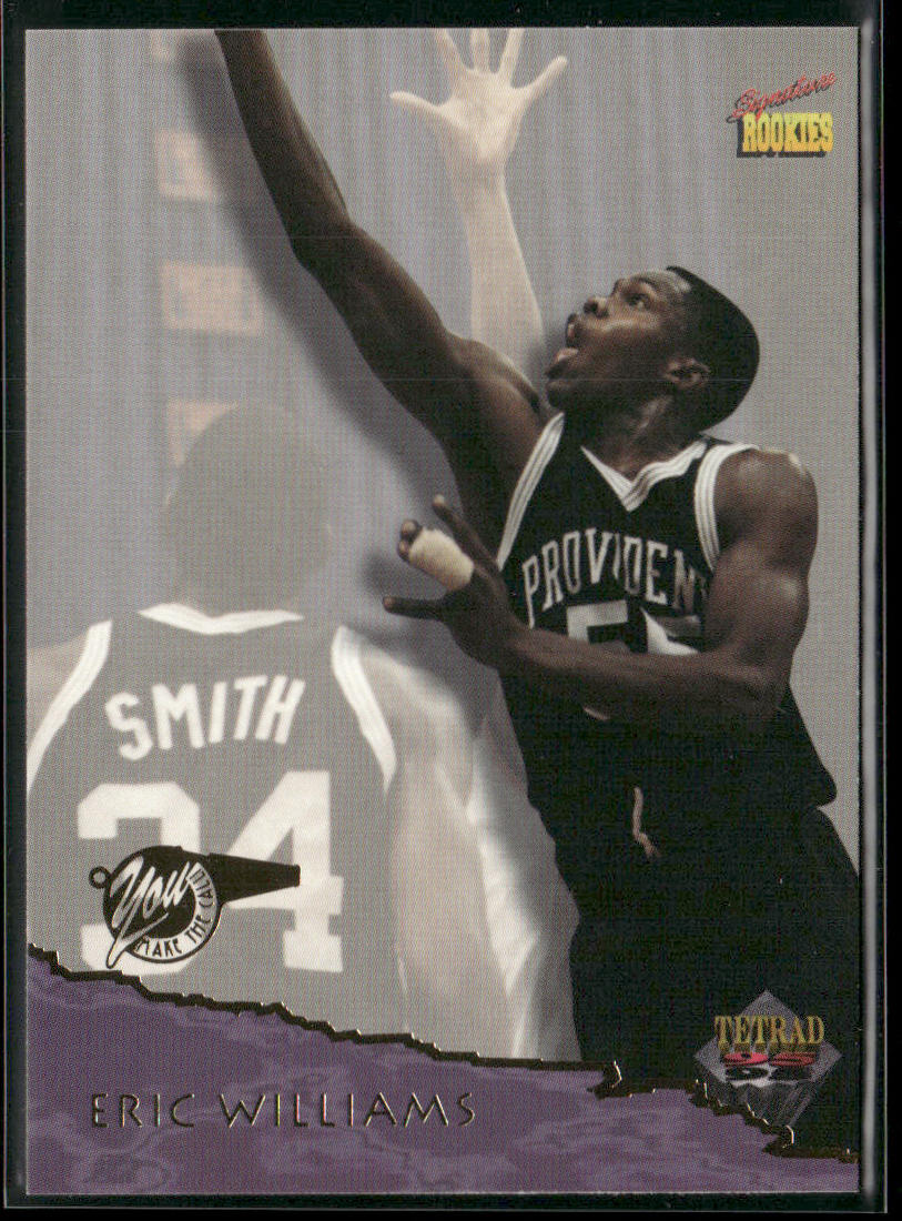 Eric Williams 1995 Signature Rookies Tetrad #64 Providence Friars