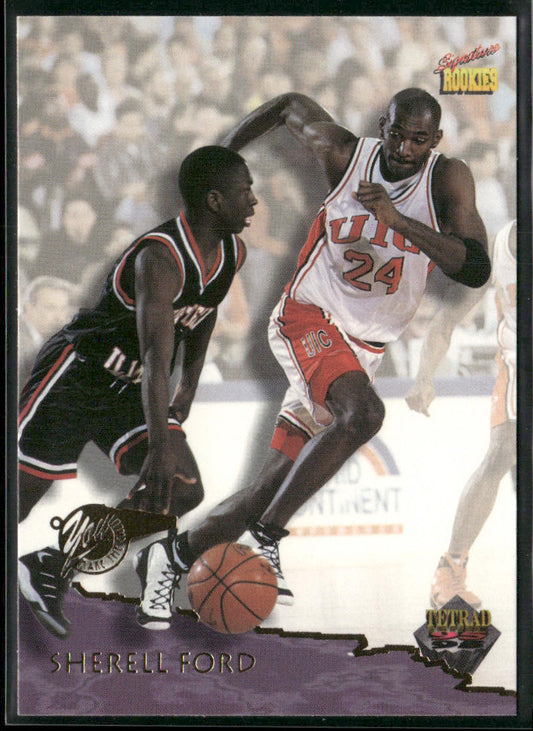 Sherrell Ford 1995 Signature Rookies Tetrad #65 UIC Flames