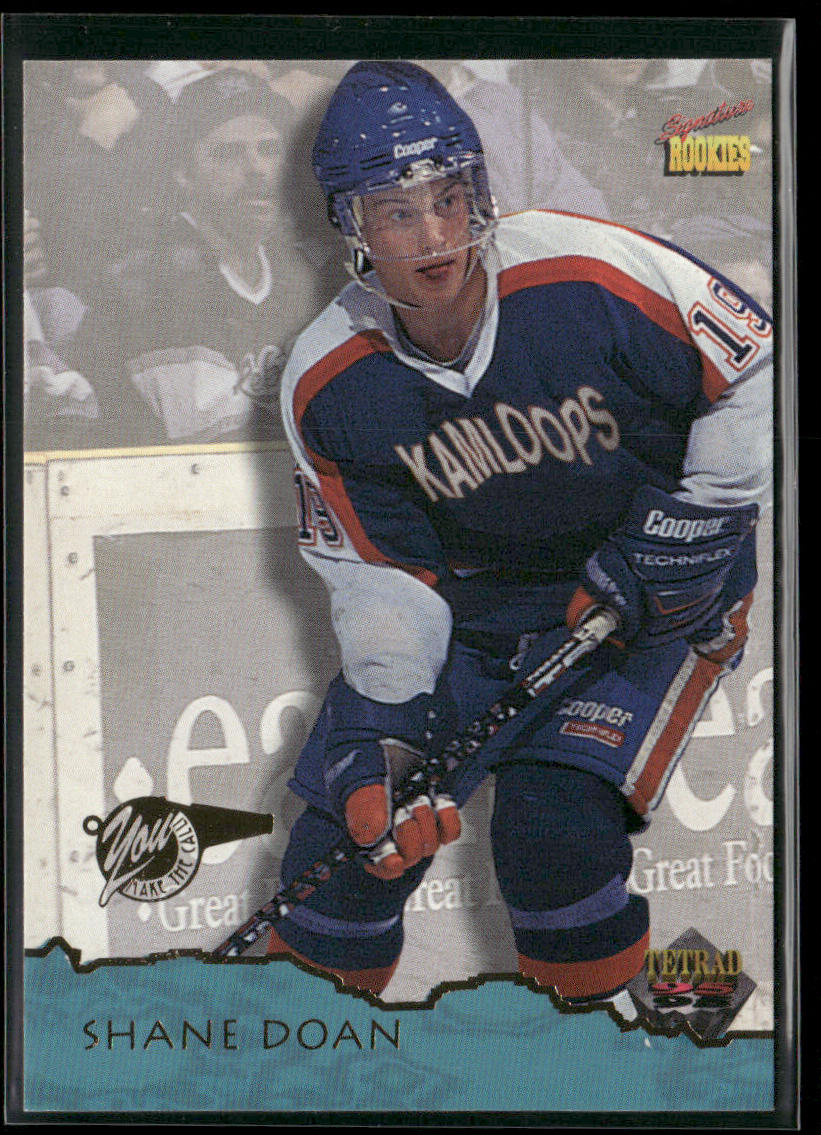 Shane Doan 1995 Signature Rookies Tetrad #67 Kamloops Blazers