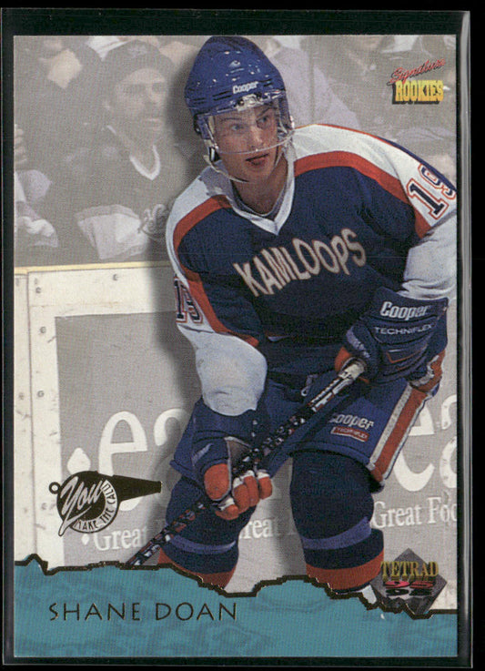 Shane Doan 1995 Signature Rookies Tetrad #67 Kamloops Blazers
