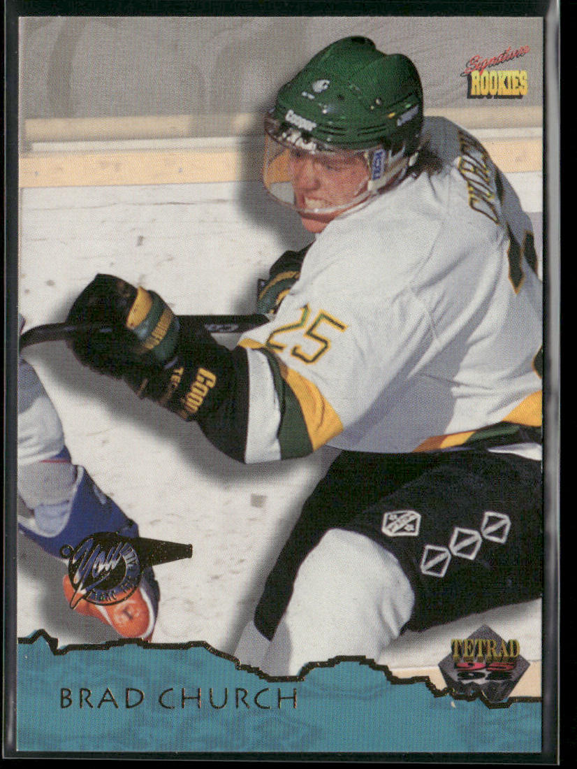 Brad Church 1995 Signature Rookies Tetrad #68 Prince Albert Raiders