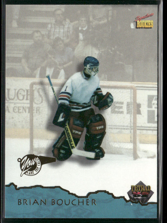 Brian Boucher 1995 Signature Rookies Tetrad #69 Tri-City Americans
