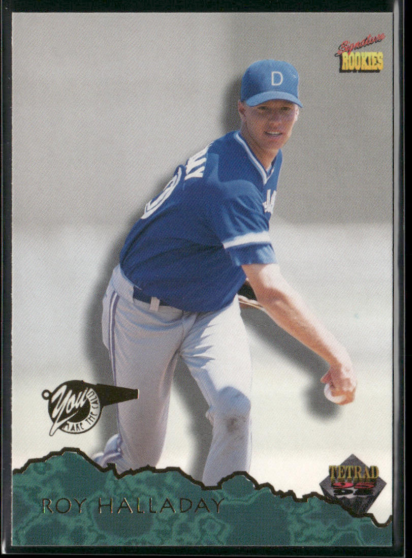 Roy Halladay 1995 Signature Rookies Tetrad #72 Toronto Blue Jays