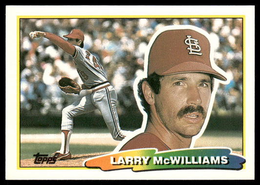 Larry McWilliams 1988 Topps Big #261 St. Louis Cardinals