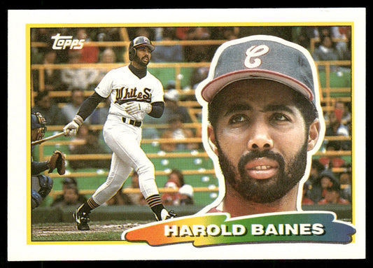 Harold Baines 1988 Topps Big #224a Chicago White Sox