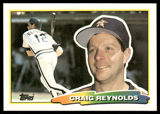 Craig Reynolds 1988 Topps Big #219 Houston Astros