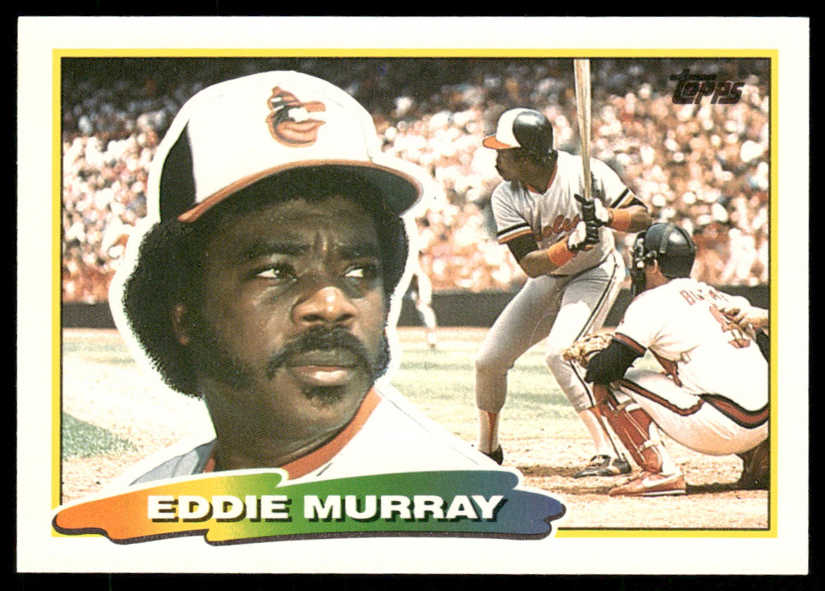 Eddie Murray 1988 Topps Big #215b Baltimore Orioles