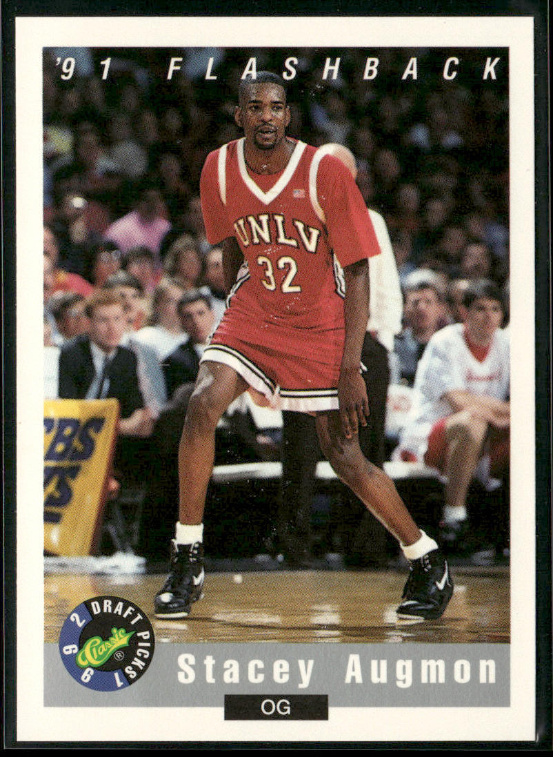 Stacey Augmon 1992 Classic Draft Picks #95 UNLV Runnin' Rebels