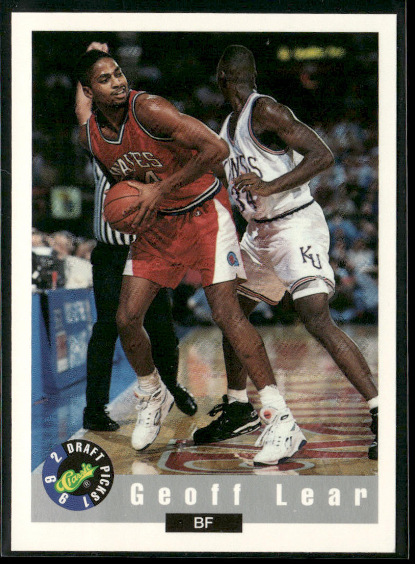 Geoff Lear 1992 Classic Draft Picks #89 Pepperdine Waves