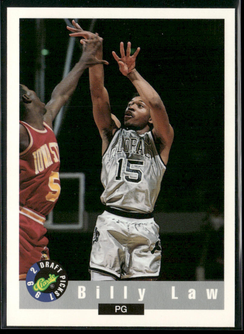 Billy Law 1992 Classic Draft Picks #88 Colorado Buffaloes