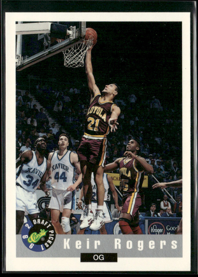 Keir Rogers 1992 Classic Draft Picks #87 Loyola Chicago Wolves