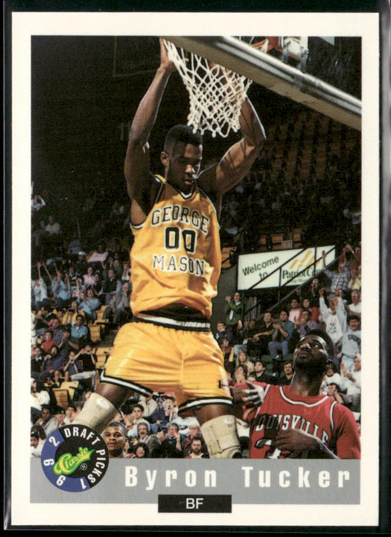 Byron Tucker 1992 Classic Draft Picks #83 George Mason Patriots