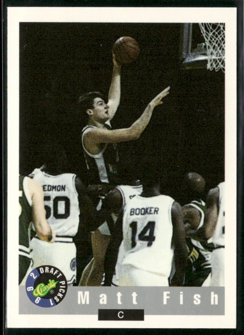 Matt Fish 1992 Classic Draft Picks #82