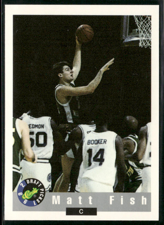 Matt Fish 1992 Classic Draft Picks #82