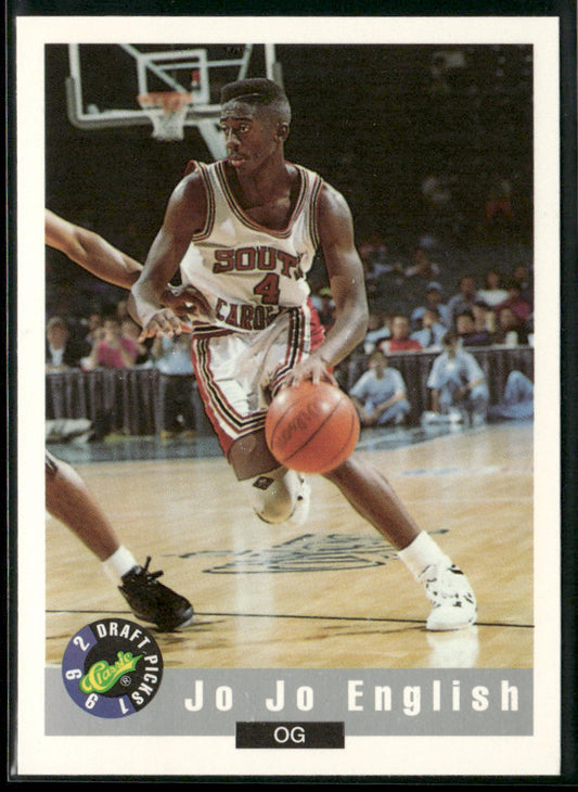 Jo Jo English 1992 Classic Draft Picks #79 South Carolina Gamecocks