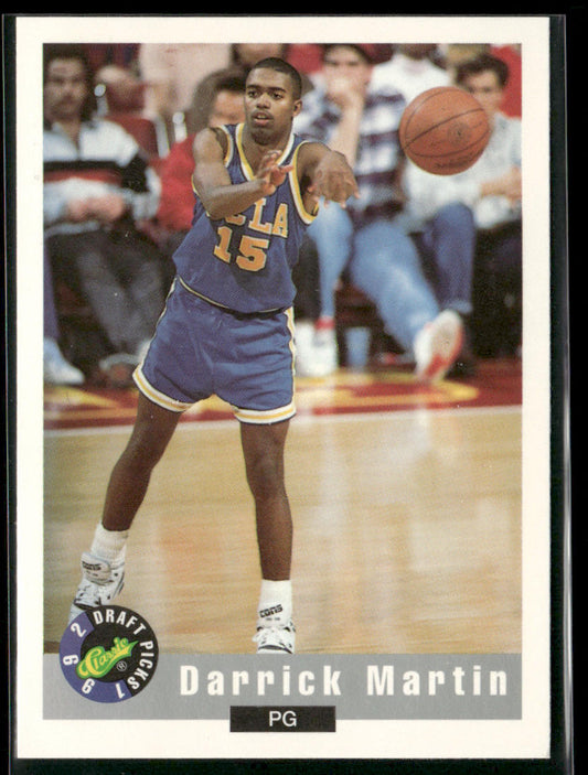 Darrick Martin 1992 Classic Draft Picks #77 UCLA Bruins