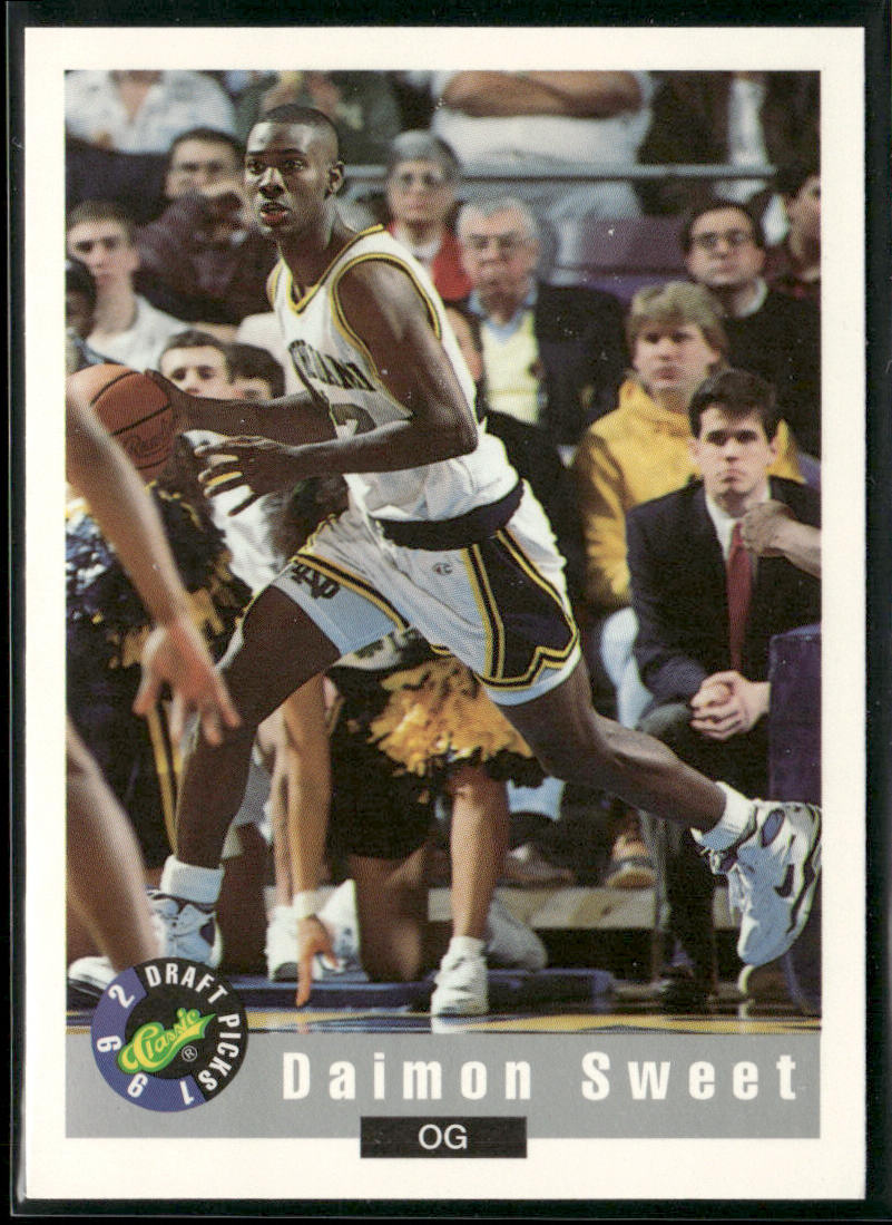 Daimon Sweet 1992 Classic Draft Picks #76 Notre Dame Fighting Irish