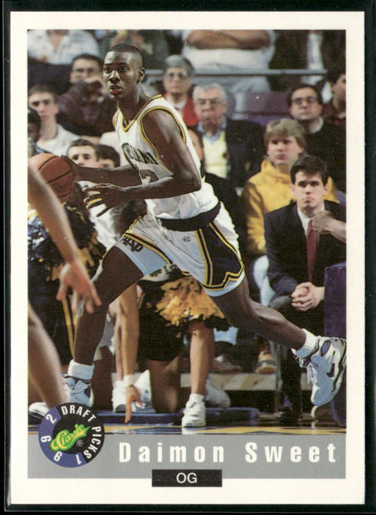 Daimon Sweet 1992 Classic Draft Picks #76 Notre Dame Fighting Irish
