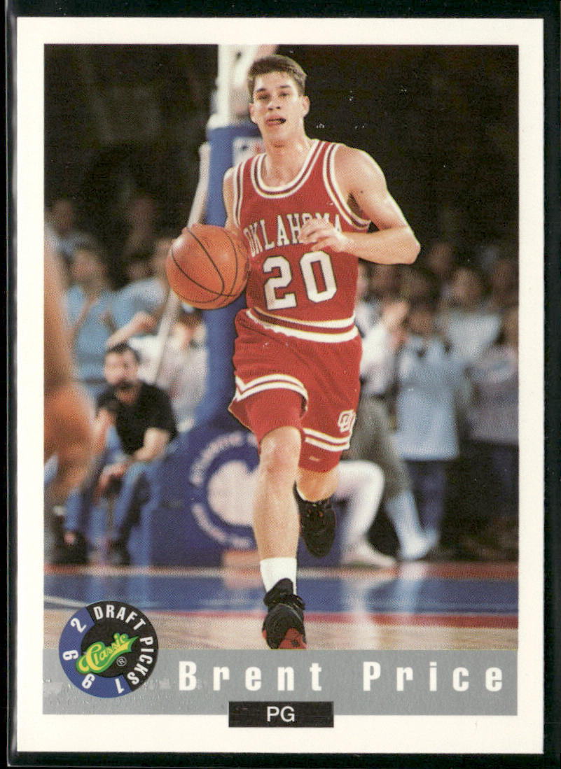 Brent Price 1992 Classic Draft Picks #75