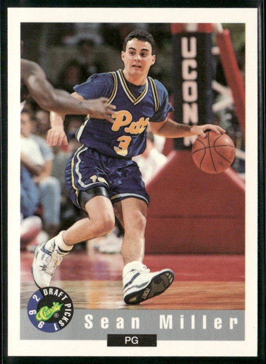 Sean Miller 1992 Classic Draft Picks #68 Pittsburgh Panthers