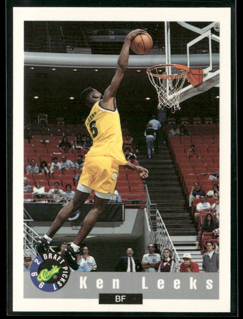 Ken Leeks 1992 Classic Draft Picks #66 Central Florida Knights