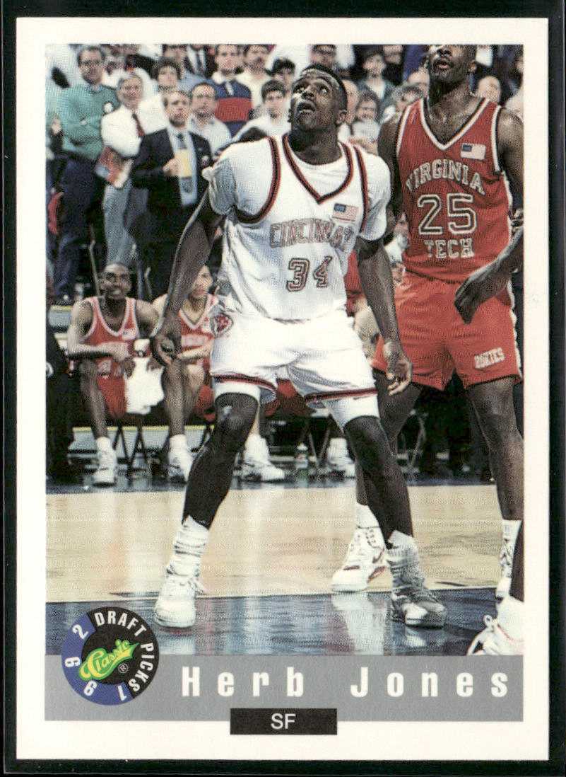 Herb Jones 1992 Classic Draft Picks #64 Cincinnati Bearcats